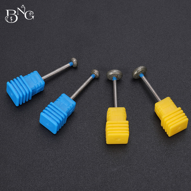 BNG 2 kom/lot Dijamantno svrdlo za manikuru noktiju Električno glodalo za uređaj za manikuru i pedikuru Nail Art Burr Dril