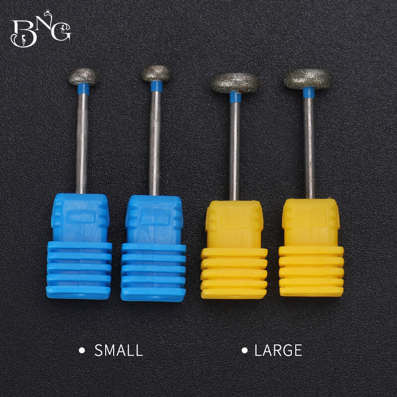 BNG 2 kom/lot Dijamantno svrdlo za manikuru noktiju Električno glodalo za uređaj za manikuru i pedikuru Nail Art Burr Dril