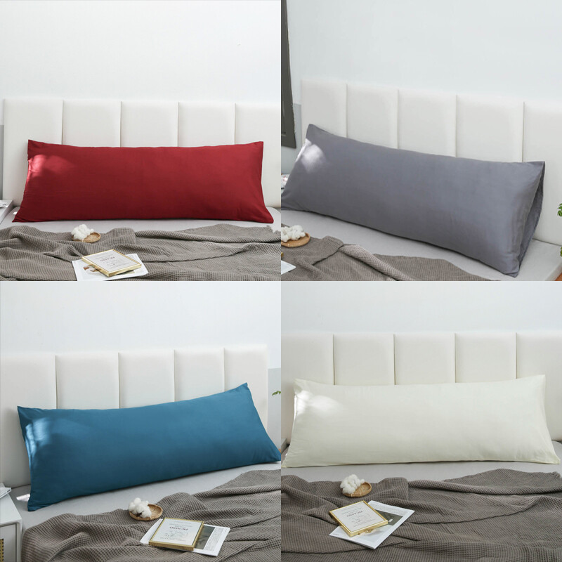 51*137cm Dugačka jastučnica za tijelo Ultra mekana pamučna jastučnica Jednobojne jastučnice za vjenčanje dugih ljubavnika Ukrasni jastuk