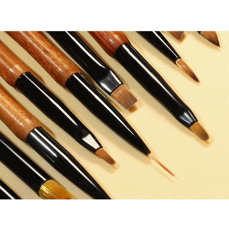 1 buc Perii pentru arta unghiilor pentru manichiură Extensii de perie cu gel UV pentru pictura acrilice pentru manichiură Desen Gradient Halo Vopsea Instrumente pentru pictura