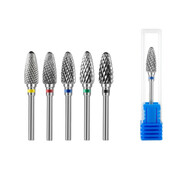 1 kom. Svrdla za nokte od volframovog karbida Dodatna električna bušilica za manikuru Glodala za skidanje gel laka za nokte Alati za nokte