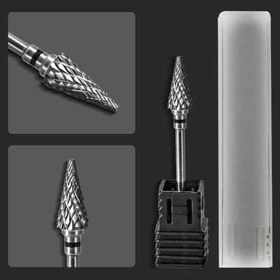 1 kom. Svrdla za nokte od volframovog karbida Dodatna električna bušilica za manikuru Glodala za skidanje gel laka za nokte Alati za nokte