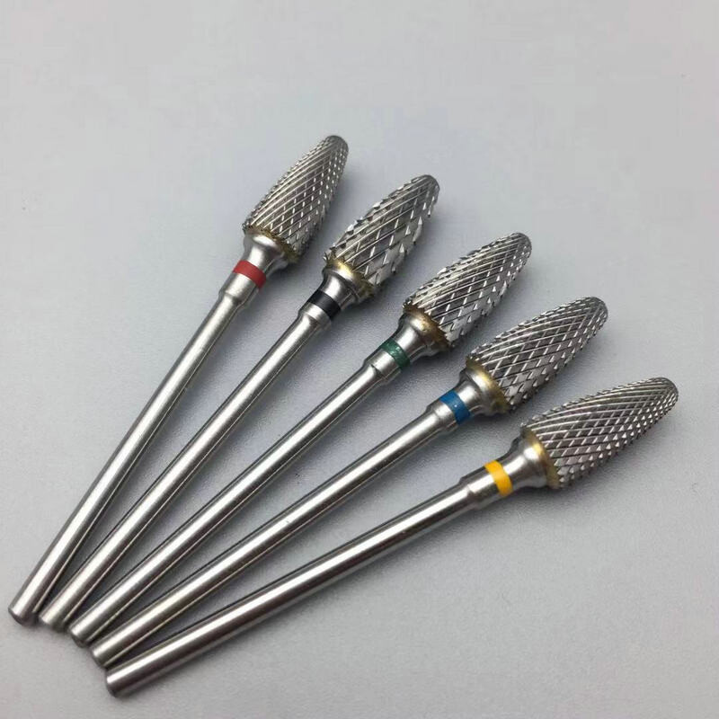 4 stila po izboru Svrdla za nokte od volfram karbida Stroj za rezanje noktiju Turpija za nokte Manikura za manikuru Nail Art Dodaci Alati