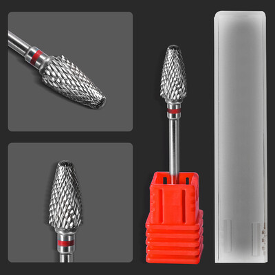 1 KOM Karbidna svrdla za nokte Električna bušilica Turpije Glodalo Manikura Burr Uklanjanje zanoktica Mlaznice Oprema za uređenje noktiju