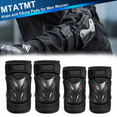 Skating Protective Gear Adult Knee Pads Ebow Pads for Roller Skate Skateboarding, Skate Pads Adult Knee Pads για άνδρες Γυναίκες