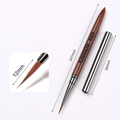 Kolinsky Nail Art Painting Kist Gradient Nail Liner Kistovi Akrilne linije Striping Crtanje Slikanje akvarelom Alat za manikuru