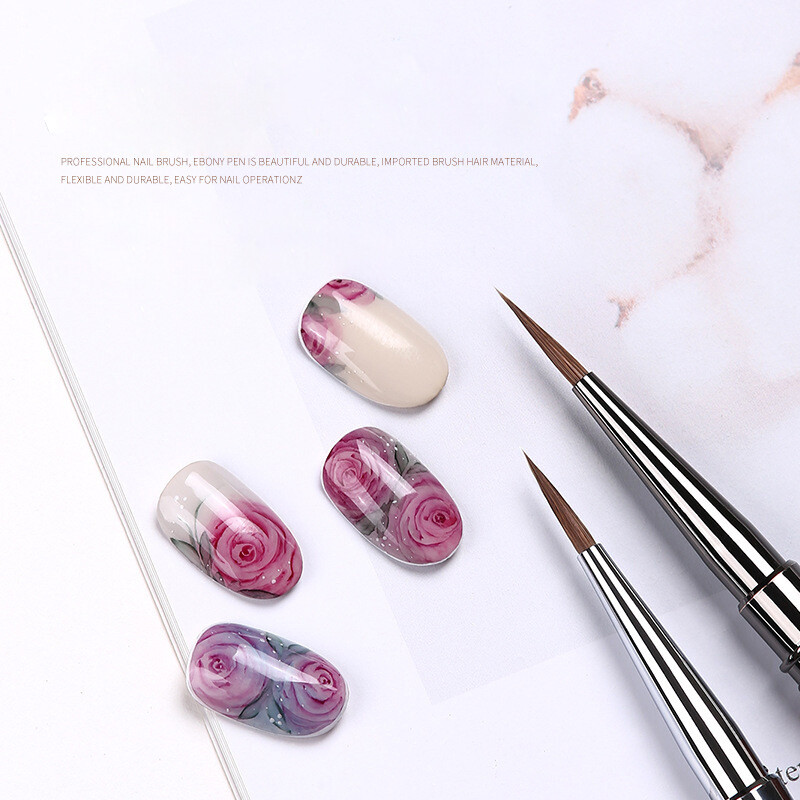 Kolinsky Nail Art Painting Kist Gradient Nail Liner Kistovi Akrilne linije Striping Crtanje Slikanje akvarelom Alat za manikuru