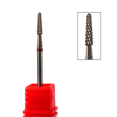 1 kom svrdlo od volfram karbida za nokte Glodalo za poliranje Clean Burr Pribor za turpije za nokte Električni alati za manikuru