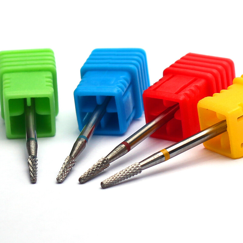 1 kom svrdlo od volfram karbida za nokte Glodalo za poliranje Clean Burr Pribor za turpije za nokte Električni alati za manikuru