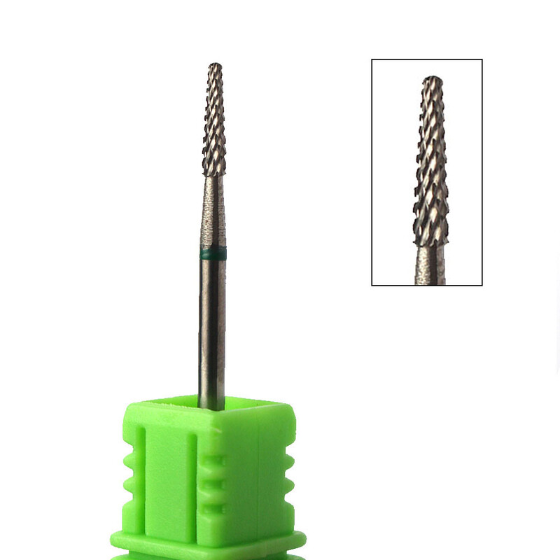 1 kom svrdlo od volfram karbida za nokte Glodalo za poliranje Clean Burr Pribor za turpije za nokte Električni alati za manikuru