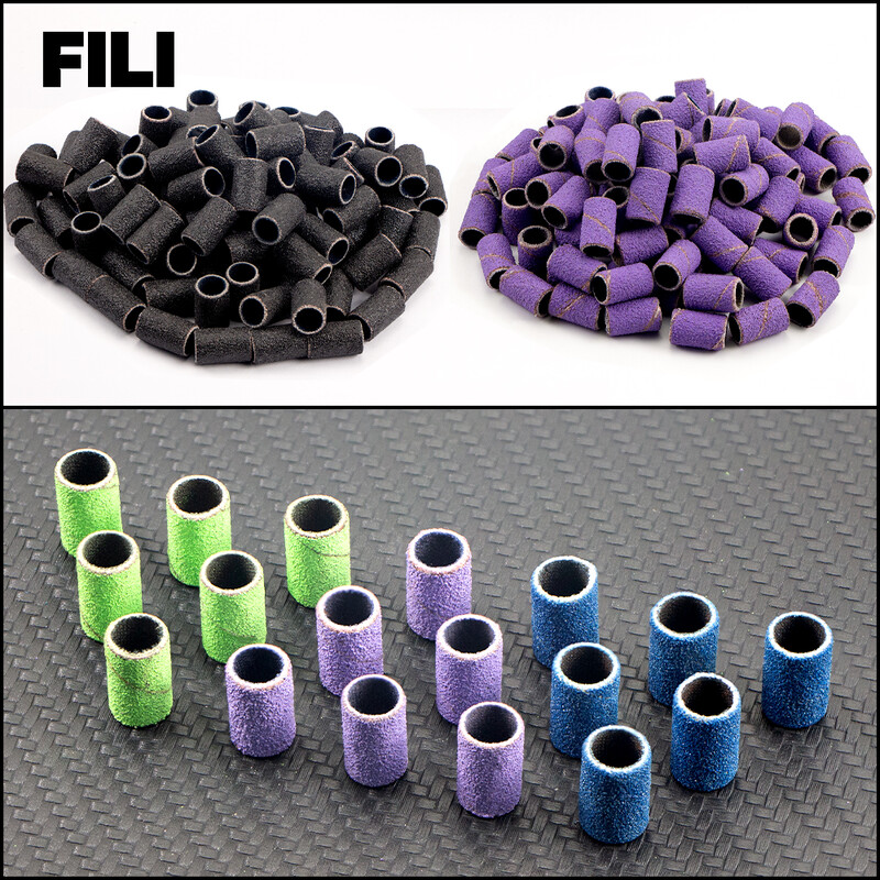 80 & 120 & 180 & 240 Grit Cutter Ζέβρα Τρυπάνια νυχιών Τρυπάνι Νυχιών Περιποίηση ποδιών Γυαλιστικό Μανικιούρ Gel Gel Gel Remover Remover