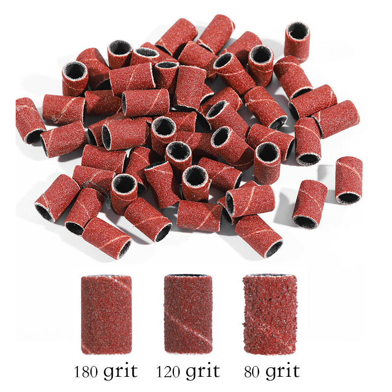 80 & 120 & 180 & 240 Grit Cutter Ζέβρα Τρυπάνια νυχιών Τρυπάνι Νυχιών Περιποίηση ποδιών Γυαλιστικό Μανικιούρ Gel Gel Gel Remover Remover