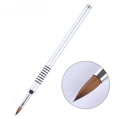 3D Acrylic Nail Art Sculpture Brush Liquid Powder UV Gel Carving Pen Flower Painting Μανικιούρ Νύχια Βούρτσα Εργαλεία Αξεσουάρ