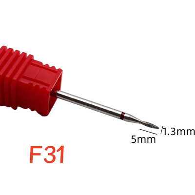 Svrdlo za e-turpiju za nokte za manikuru i pedikuru, ruske električne turpije, dijamant, plameno svrdlo za nokte s akrilnim gelom