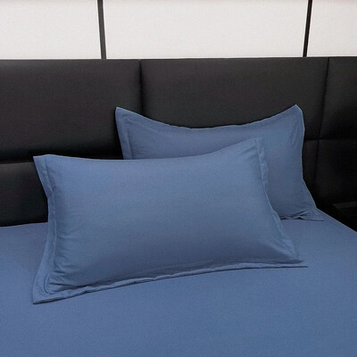 Mazgāta kokvilnas vienkrāsains spilvendrāna 48*74cm spilvendrāna mājas gultas veļa standarta izmēram A klases mājas tekstils, viesnīcas dekors 1 gab.