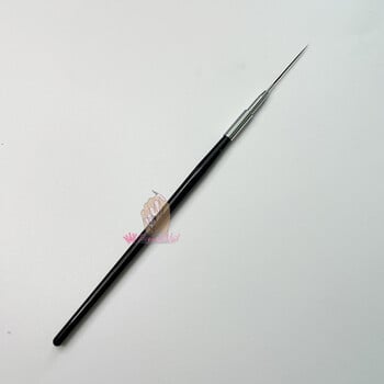 Extra Long Nail Art Liner Brush Ultra-thin Line Drawing Striper Detailer Detailer Pen Design Εργαλείο μανικιούρ 30mm