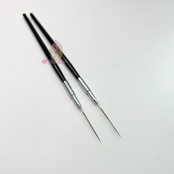 Extra Long Nail Art Liner Brush Ultra-thin Line Drawing Striper Detailer Detailer Pen Design Εργαλείο μανικιούρ 30mm