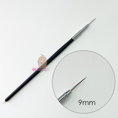 Īpaši garu nagu mākslas laineru birste Īpaši plānas līnijas zīmēšanas svītras Detalizētas pildspalvas dizaina manikīra rīks 30 mm