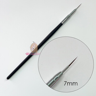 Īpaši garu nagu mākslas laineru birste Īpaši plānas līnijas zīmēšanas svītras Detalizētas pildspalvas dizaina manikīra rīks 30 mm