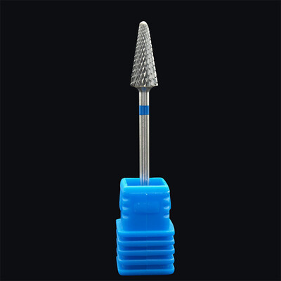 EasyNail~3/32'' volframist terasest küünepuuriotsakuga küüneviil Karbiidotsik Geelieemaldaja Küünepuhastusvahend Millings Bit M0413