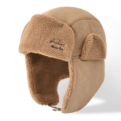 Winter Trapper Hat Russian Ushanka Trooper Aviator Cap για άνδρες και γυναίκες Snow Eskimo Bomber με πτερύγια αυτιών για κρύο καιρό