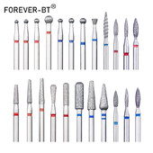 5 τμχ/παρτίδα Διαμαντένιο τρυπάνι νυχιών Επιδερμίδα Clean Burr Milling Cuticle Cutter Drill Bets Αξεσουάρ μανικιούρ