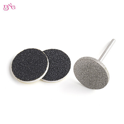 Dimanta nagu urbjmašīnu pedikīra disks atmirušai ādai Callus Electric Foot File Callus Remover Shaft nagu salona piederumiem
