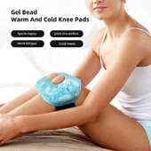 Λουράκι για συμπίεση πάγου από μαλακό τζελ Αυτοκόλλητες ιμάντες γονάτων με κρύα και ζεστή συμπίεση, Προστατευτικά καρπού, Προστατευτικά γάμπας, Προστατευτικά αστραγάλου