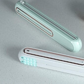 Daugkartinio naudojimo maisto įvyniojimo pjaustytuvas, magnetinis sieninis plastikinių įvyniojimų dozatorius, plėvelės pjaustytuvas su Slide Cutte lipnia plėvele