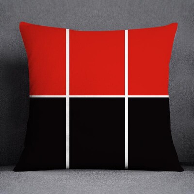 Apstraktni geometrijski tiskani uzorak četvrtaste jastučnice za kućni dnevni boravak kauč ukrasni jastuk za spavaću sobu