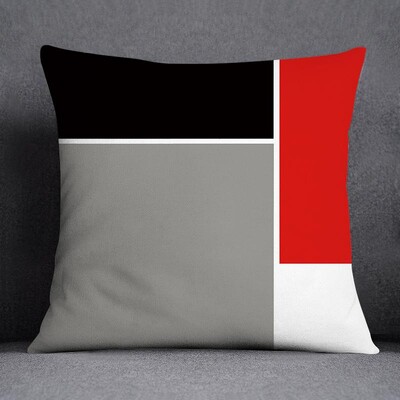 Apstraktni geometrijski tiskani uzorak četvrtaste jastučnice za kućni dnevni boravak kauč ukrasni jastuk za spavaću sobu