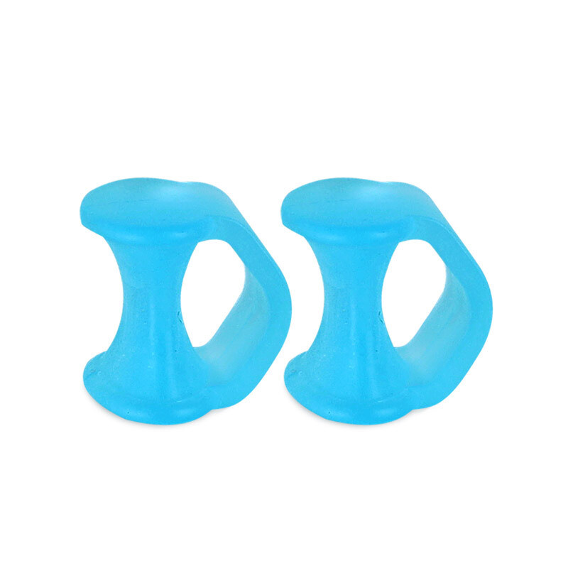 2pcs=1pair Separator Finger Feet Care Protector Silicone Toe Orthopedic Products Bunion Corrector Hallux Valgus For Pedicure