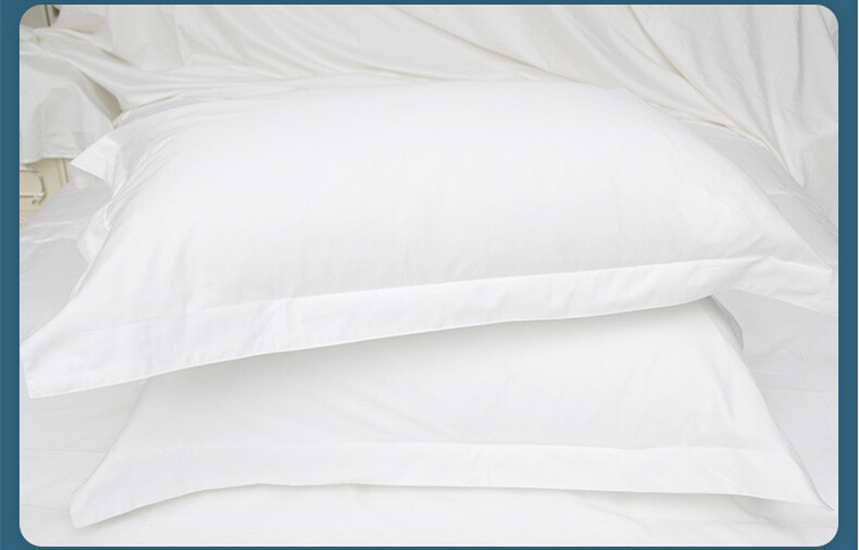 1 kom hotelske posteljine podebljana šifrirana čista bijela jastučnica 48x74 cm