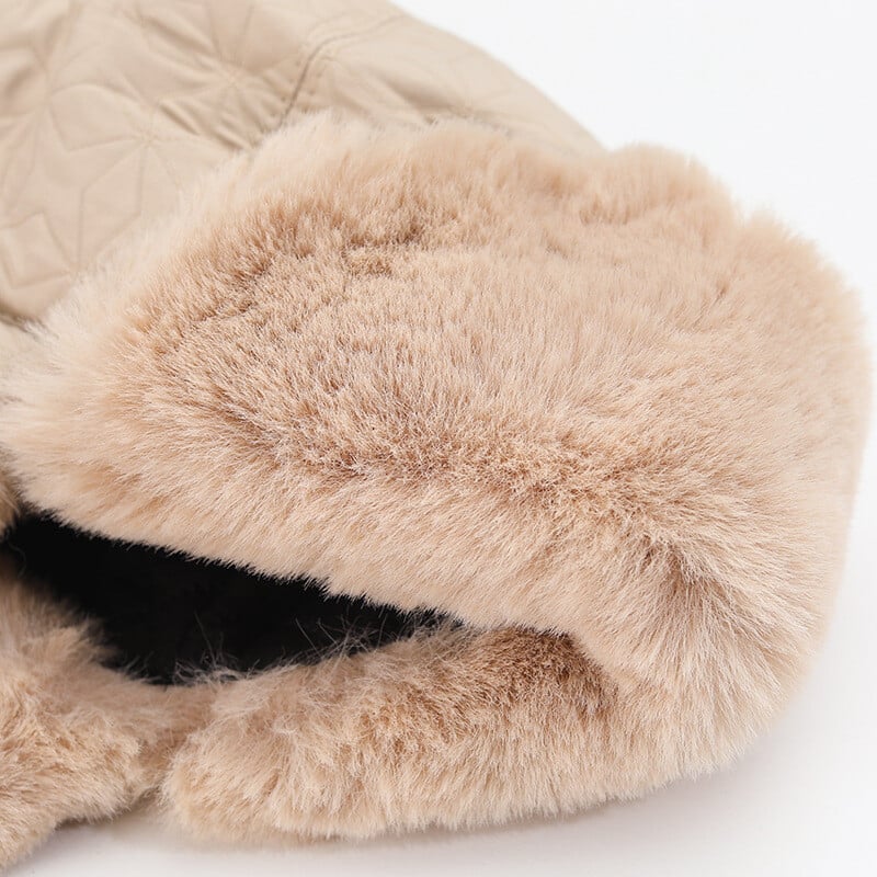 Pălării de bombardier calduroase de iarnă Căptușeală de pluș Șapcă rusească Ushanka Îngroșează Protecția urechilor Șapcă de schi Bărbați, Femei, Pălărie de pilot rezistentă la vânt