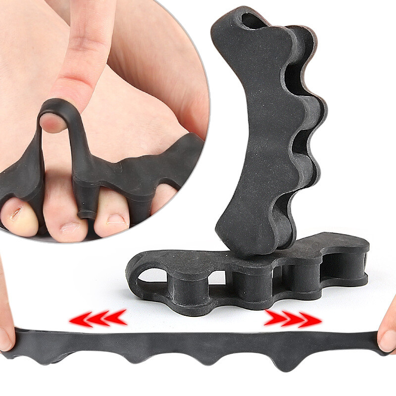 1 par Gel Hammer Ispravljač nožnih prstiju Silikonski separatori Korektor Razdjelnik Zaštitnik Valgus čukljev palca Podešivač za ublažavanje bolova u stopalima