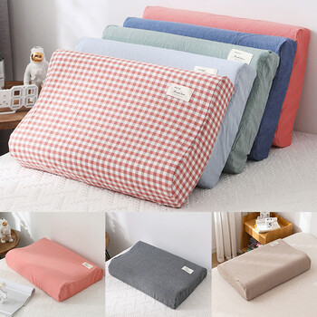 Nordic Printed Cotton Latex Μαξιλαροθήκη Υπνοδωματίου Sleeping Memory Foam Pillows Case Πλενόμενη προστατευτική θήκη μαξιλαριού 50*30cm/60*40cm