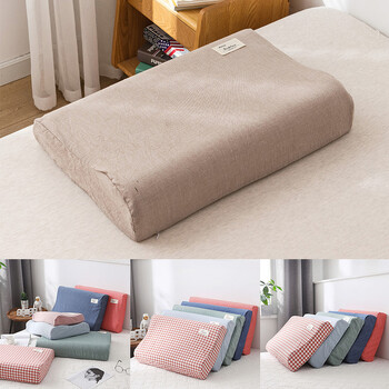 Nordic Printed Cotton Latex Μαξιλαροθήκη Υπνοδωματίου Sleeping Memory Foam Pillows Case Πλενόμενη προστατευτική θήκη μαξιλαριού 50*30cm/60*40cm