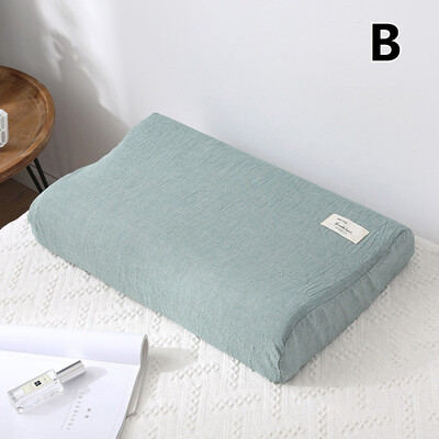 Nordic Printed Cotton Latex Μαξιλαροθήκη Υπνοδωματίου Sleeping Memory Foam Pillows Case Πλενόμενη προστατευτική θήκη μαξιλαριού 50*30cm/60*40cm