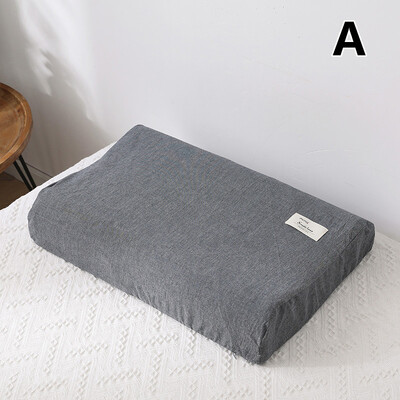 Nordic Printed Cotton Latex Μαξιλαροθήκη Υπνοδωματίου Sleeping Memory Foam Pillows Case Πλενόμενη προστατευτική θήκη μαξιλαριού 50*30cm/60*40cm