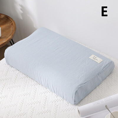 Nordic Printed Cotton Latex Μαξιλαροθήκη Υπνοδωματίου Sleeping Memory Foam Pillows Case Πλενόμενη προστατευτική θήκη μαξιλαριού 50*30cm/60*40cm