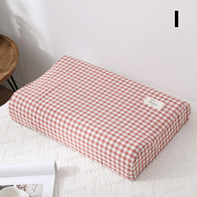 Nordic Printed Cotton Latex Μαξιλαροθήκη Υπνοδωματίου Sleeping Memory Foam Pillows Case Πλενόμενη προστατευτική θήκη μαξιλαριού 50*30cm/60*40cm