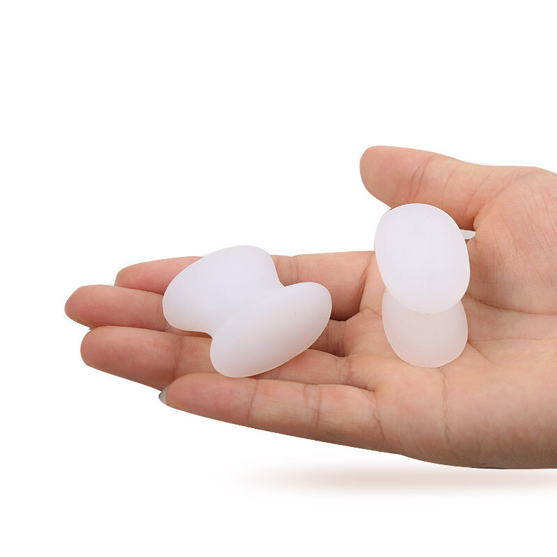 1 ζεύγος σιλικόνης τζελ διαχωριστικά ισιώματος δακτύλων Spacer Bunion Corrector Thumb Hallux Valgus Orthosis Pain Relief Foot Care