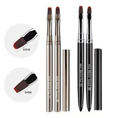 1/2 τεμ. Professionnel Brushes Tools Nail Glue Φωτοθεραπεία Στυλό UV Gel Brush Στυλό Ακρυλικό Nail Art Painting Πινέλο Σχέδιο Μανικιούρ