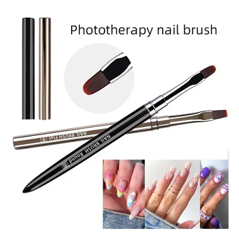 1/2 τεμ. Professionnel Brushes Tools Nail Glue Φωτοθεραπεία Στυλό UV Gel Brush Στυλό Ακρυλικό Nail Art Painting Πινέλο Σχέδιο Μανικιούρ