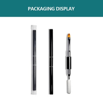 1/2PCS Professional Nail Art Brushes for Manicure UV Gel Brush Pen Nail Art Painting Πινέλο σχεδίασης Εργαλεία φωτοθεραπείας