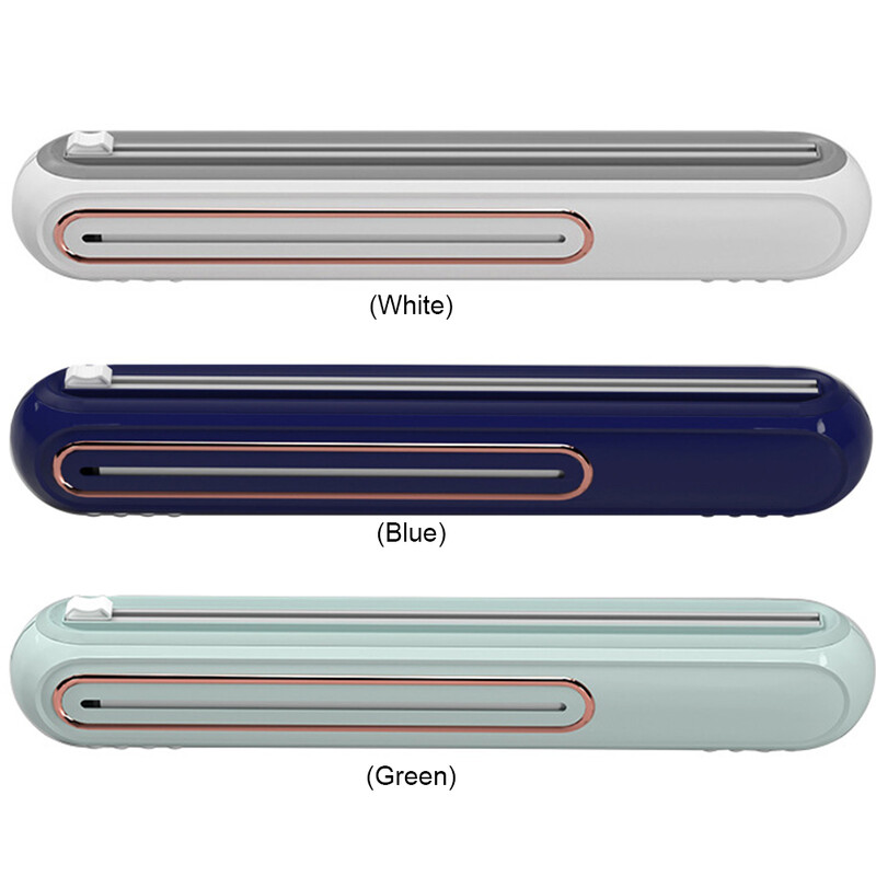 15,16 x 2,76 x 2,17 magnetinio pakartotinai užpildomo plastiko įvyniojimo dozatorius Buitinis maisto plastiko įvyniojimo dozatorius, skirtas virtuvės organizavimui