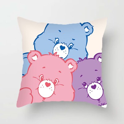 Μαξιλαράκι για μαθητή Καναπές σαλονιού Πίσω πλάτη Μαξιλαροθήκη δίπλα στο κρεβάτι Cartoon Bear Χαριτωμένο δώρο διακόσμησης