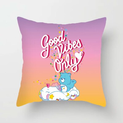 Μαξιλαράκι για μαθητή Καναπές σαλονιού Πίσω πλάτη Μαξιλαροθήκη δίπλα στο κρεβάτι Cartoon Bear Χαριτωμένο δώρο διακόσμησης