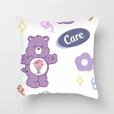 Μαξιλαράκι για μαθητή Καναπές σαλονιού Πίσω πλάτη Μαξιλαροθήκη δίπλα στο κρεβάτι Cartoon Bear Χαριτωμένο δώρο διακόσμησης