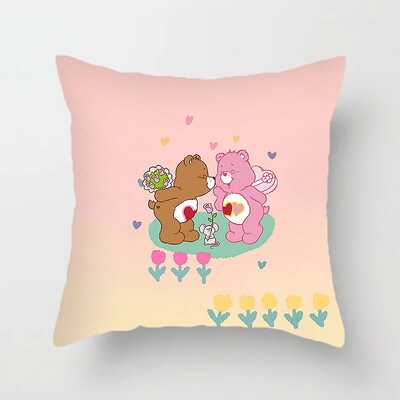 Μαξιλαράκι για μαθητή Καναπές σαλονιού Πίσω πλάτη Μαξιλαροθήκη δίπλα στο κρεβάτι Cartoon Bear Χαριτωμένο δώρο διακόσμησης